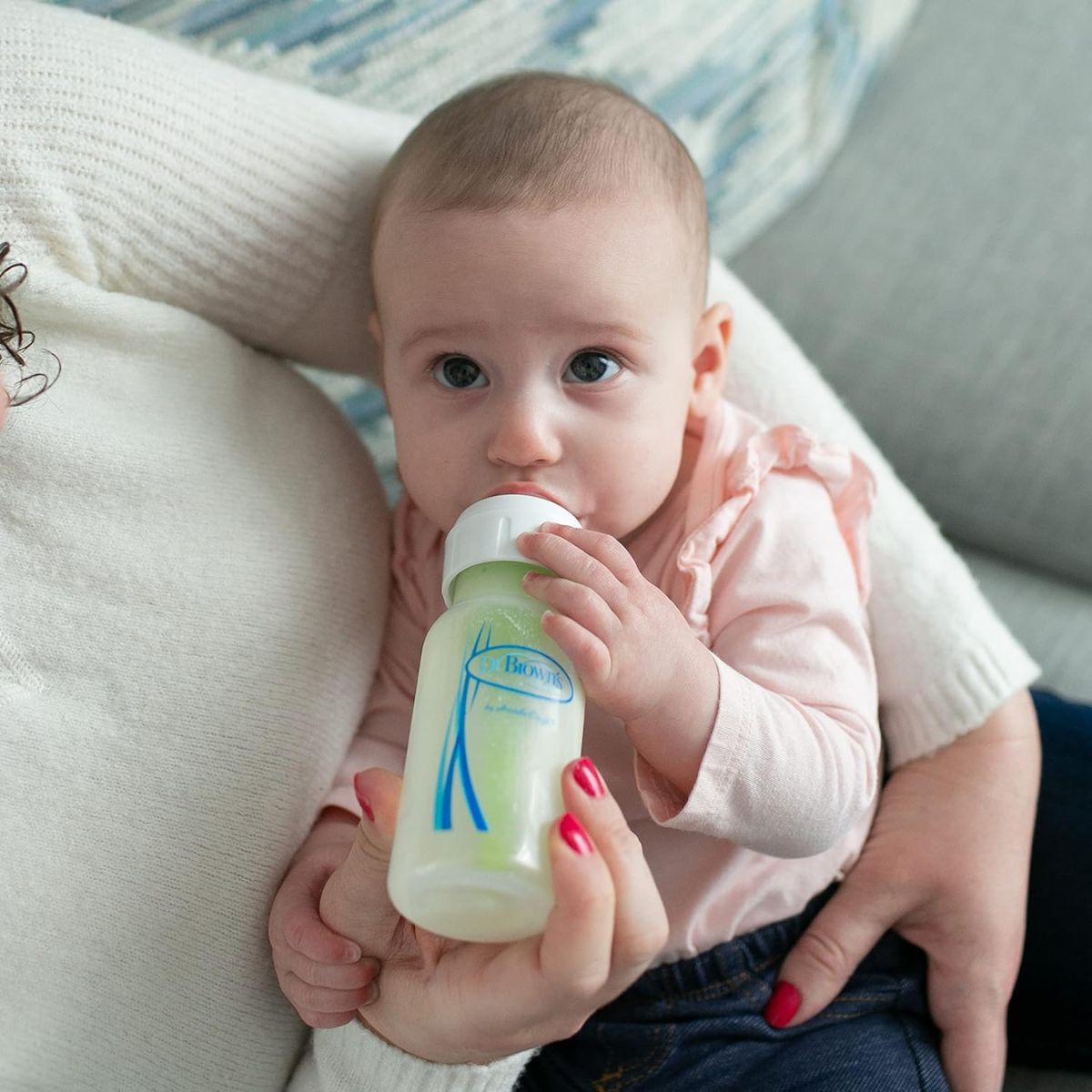 Dr. Brown’s Options+ Anti-Colic Newborn Narrow Baby Bottle Gift Set - 0M+ - Natural Breastfeeding Transition