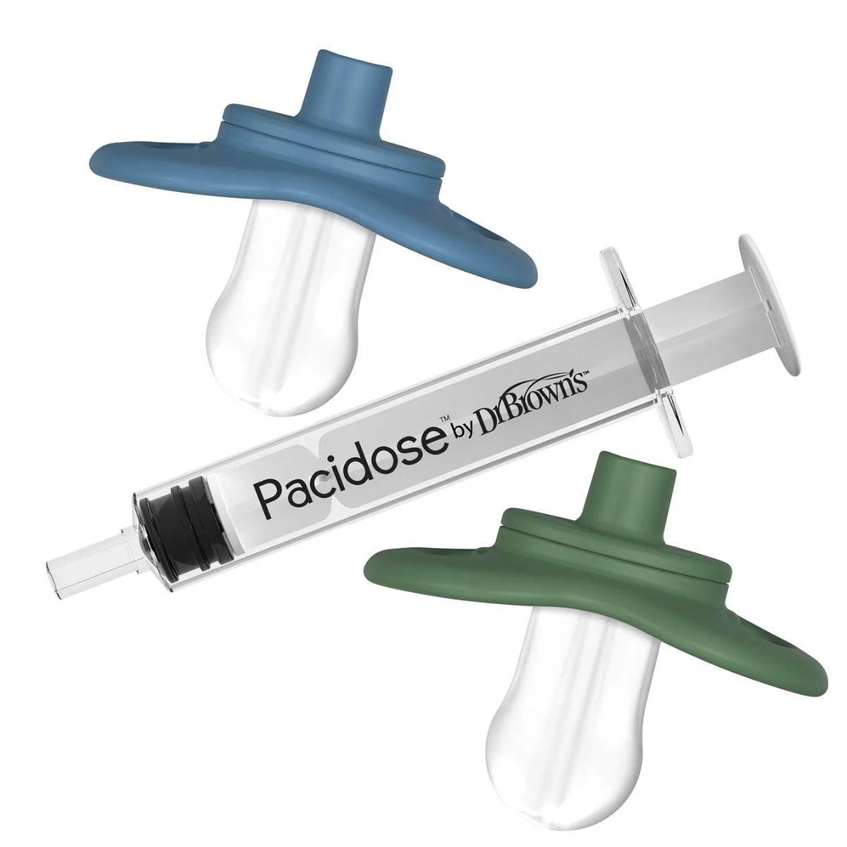Dr. Brown’s Pacidose Liquid Medicine Dispenser with Oral Syringe - Pacifier-Style Design